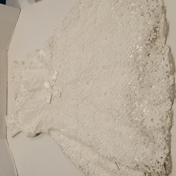 NEW Sue Wong Lace Open Back Dress Size 12 - Picture 14 of 16